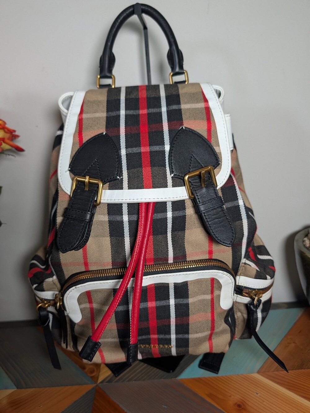 Burberry Nova Check Backpack